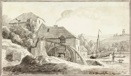 Ford Mill (tinta és WC papíron)